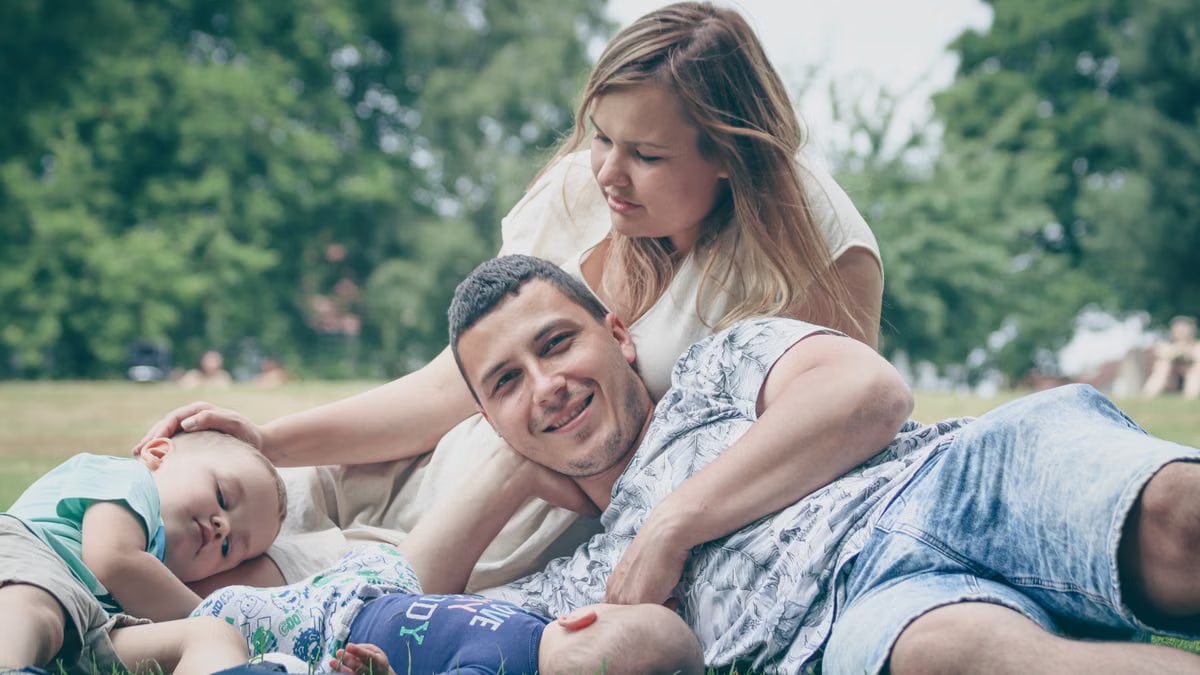 Családi időtöltés a szabadban